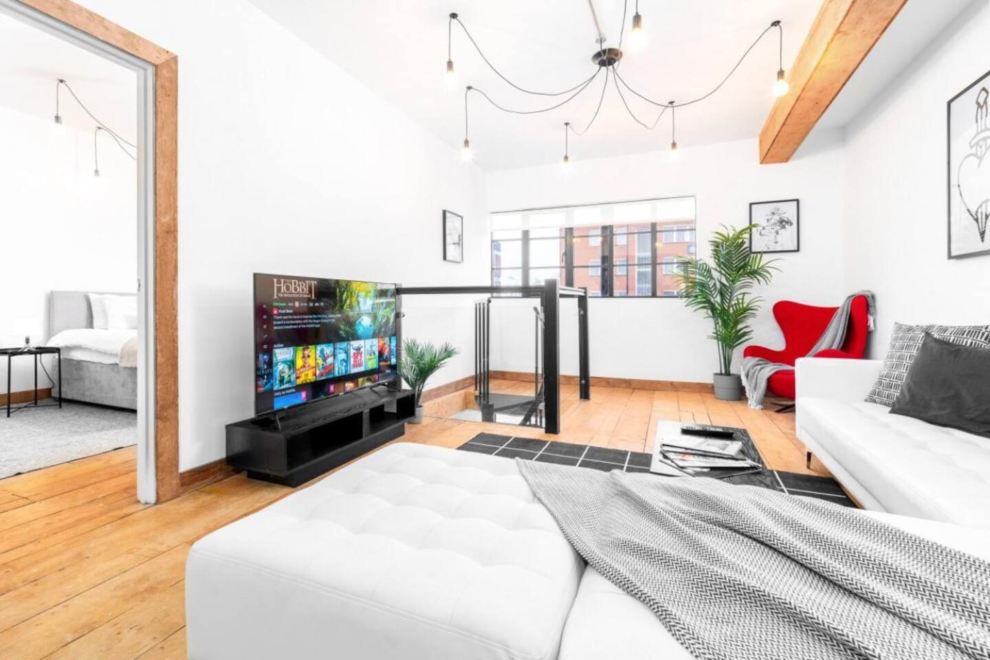 Loft Style Apartment - Near City Centre - Smart Tv- Wifi - Parking - Top Rated - 3Nt Birmingham Eksteriør bilde