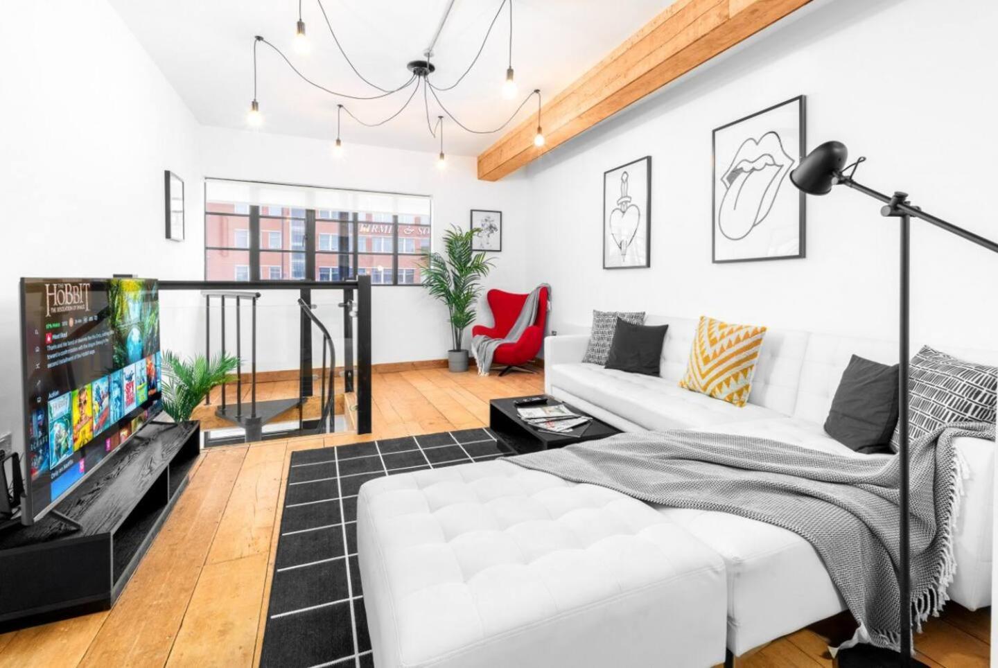 Loft Style Apartment - Near City Centre - Smart Tv- Wifi - Parking - Top Rated - 3Nt Birmingham Eksteriør bilde